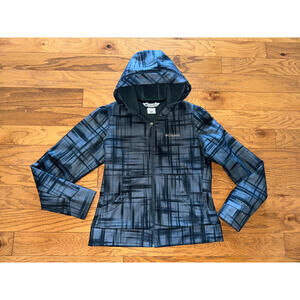 Columbia Omni Shield Hooded Soft Shell Jacket Womens Fleece Lined Gray M